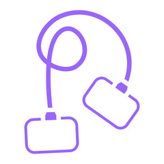 Resistance Bands Vector Design Icon Style