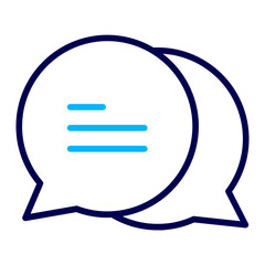 Messenger Outline Color icon
