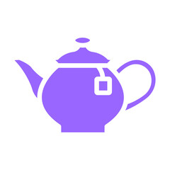 Vector Design Teapot Icon Style