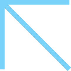 Minimalist Flat Arrow Icon Vector