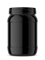 Nutrition jar mockup