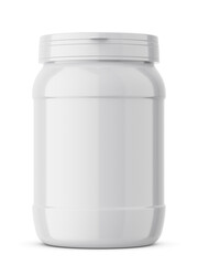 Nutrition jar mockup