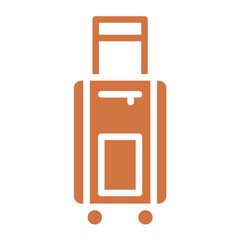Vector Design Luggage Icon Style