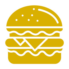 Vector Design Burger Icon Style