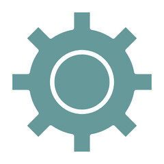 Vector Design Setting Icon Style