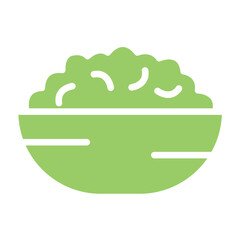 Vector Design Mac N Cheese Icon Style