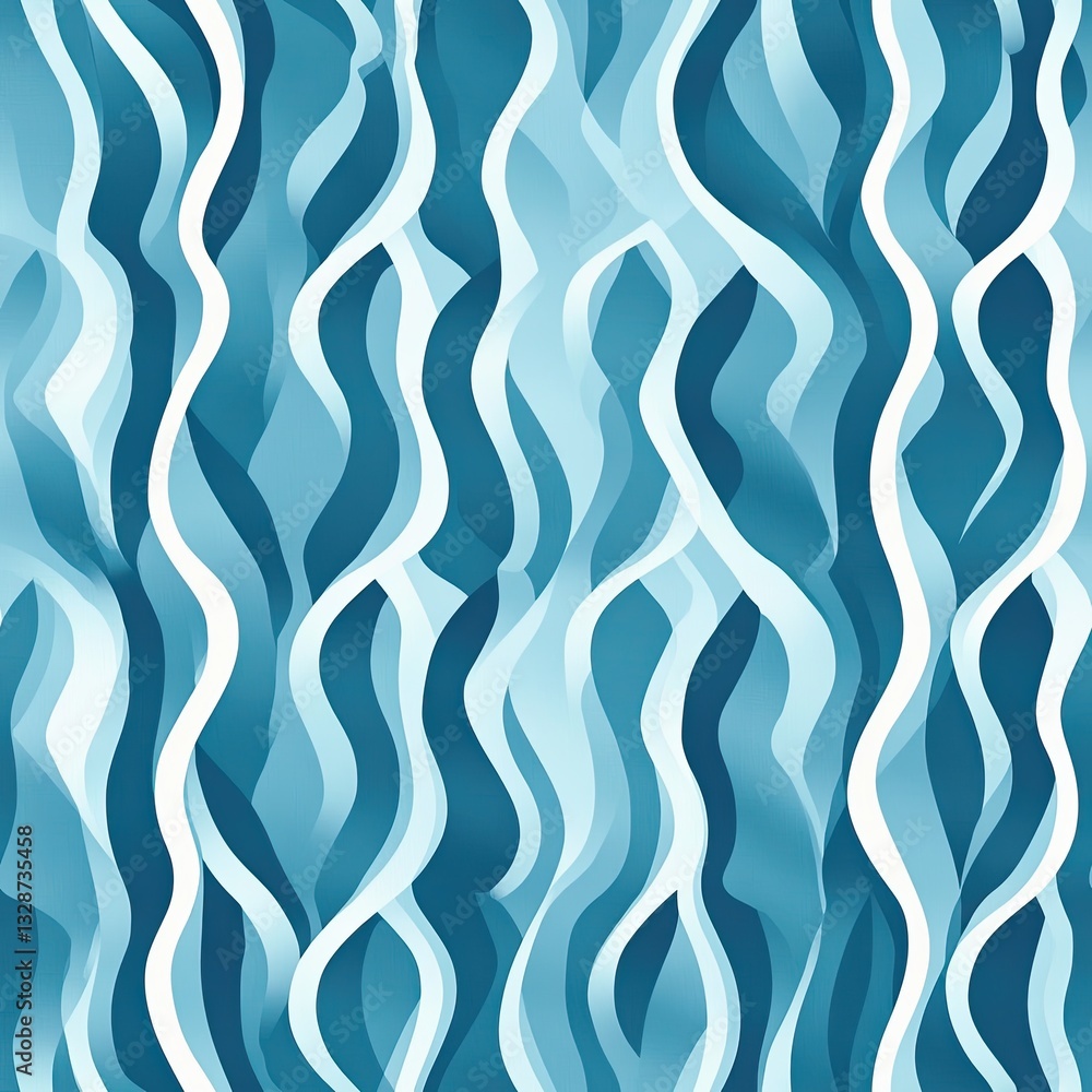 Poster abstract ripple pattern alternating solid and transparent circles for trendy design