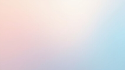 Obraz premium Soft pastel gradient background with dreamy hues of pink and blue, creating serene and calming atmosphere. Ideal for design projects and digital art