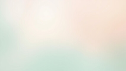 Obraz premium Soft pastel dreamy gradient background with gentle hues of pink and green, creating serene and calming atmosphere. Ideal for various design projects