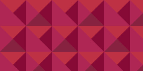 Obraz premium Minimal abstract red gradient cubes vector art. Geometric tiles and mosaic creative stylish seamless pattern block cube background. minimal Cubes mosaic shape vector design 