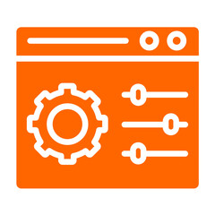 Vector Design Control Panel Icon Style
