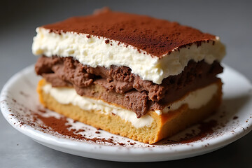 Delicious tiramisu dessert recipe kitchen food photography cozy home close-up sweet treats