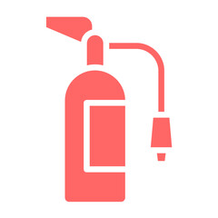 Vector Design Fire Extinguisher Icon Style