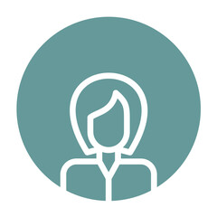 Obraz premium Vector Design Find Person Icon Style