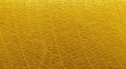 Naklejka premium Gold leaf texture with intricate vein patterns.