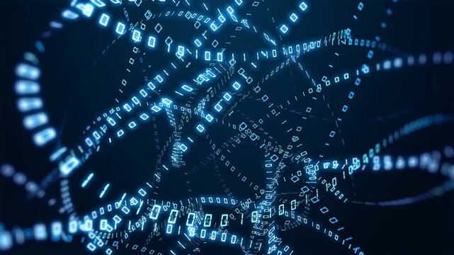 Future Technology: Data Flow and Network Connection