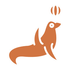 Fototapeta premium Vector Design Seal Icon Style