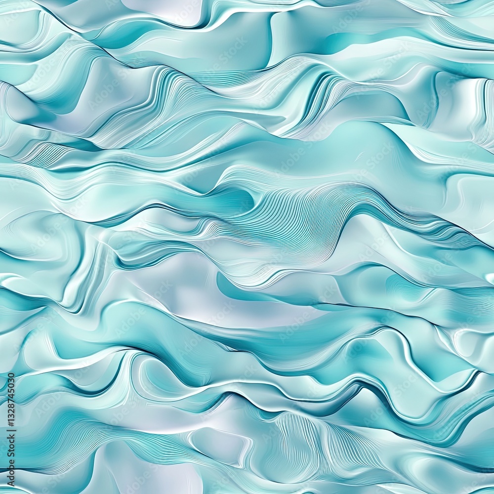 Poster serene water ripple texture abstract ruched pattern for backgrounds and design projects