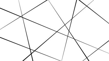 Vector seamless pattern. Striped abstract background. Minimalistic monochrome texture, Abstract luxury geometric random chaotic lines with many squares and triangles shape background.