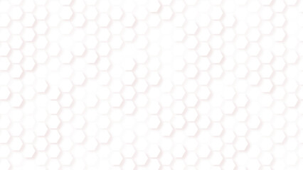 Black honeycomb on a white background. Isometric geometry. Template for print, textile, wrapping and decoration
