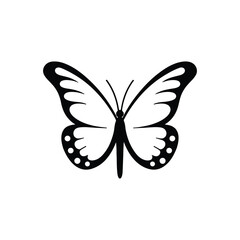 Elegant Butterfly Line Art Illustration – Minimalist Vector Design