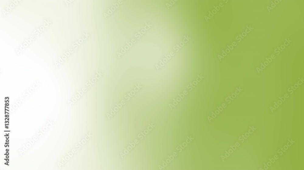 Poster soft gradient of green hues reminiscent of nature, creating a calm and serene backdrop.