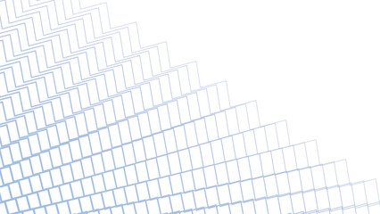 Aero Blue Zig zag line stripes pattern background for fabric style