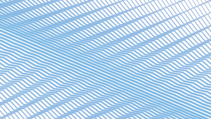 Aero Blue Zig zag line stripes pattern background for fabric style
