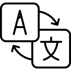 Language line icon