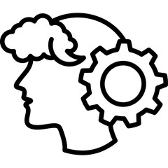 Creativity line icon