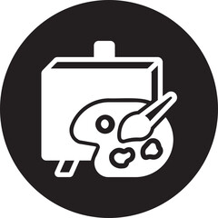 Paint Palette glyph icon