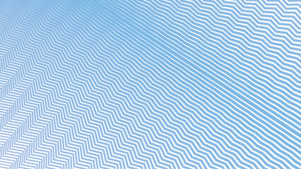 Aero Blue Zig zag line stripes pattern background for fabric style