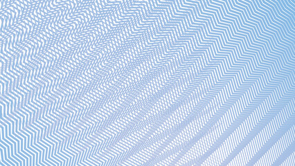 Aero Blue Zig zag line stripes pattern background for fabric style