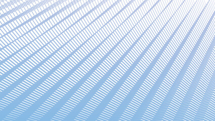 Aero Blue Zig zag line stripes pattern background for fabric style
