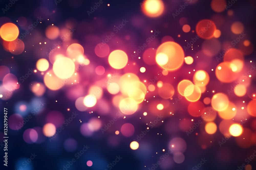 Poster a mesmerizing showcase of colorful abstract light with smooth gradients.