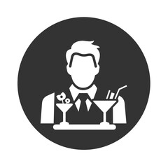 Barista 5 - Logo Icon BW-01