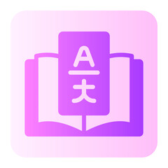 languages gradient icon