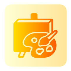 Paint Palette gradient icon