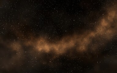 Obraz premium Stunning Night Sky with Stars and Nebula in Cosmic Universe