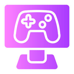 gaming gradient icon