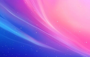 Obraz premium A cosmic nebula gradient background. Featuring deep space blues, radiant pinks, and glowing purples