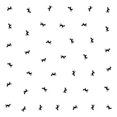 a group of lizards are shown on a white background