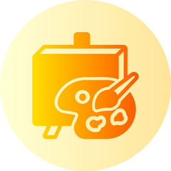 Paint Palette gradient icon