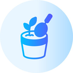 gardening gradient icon