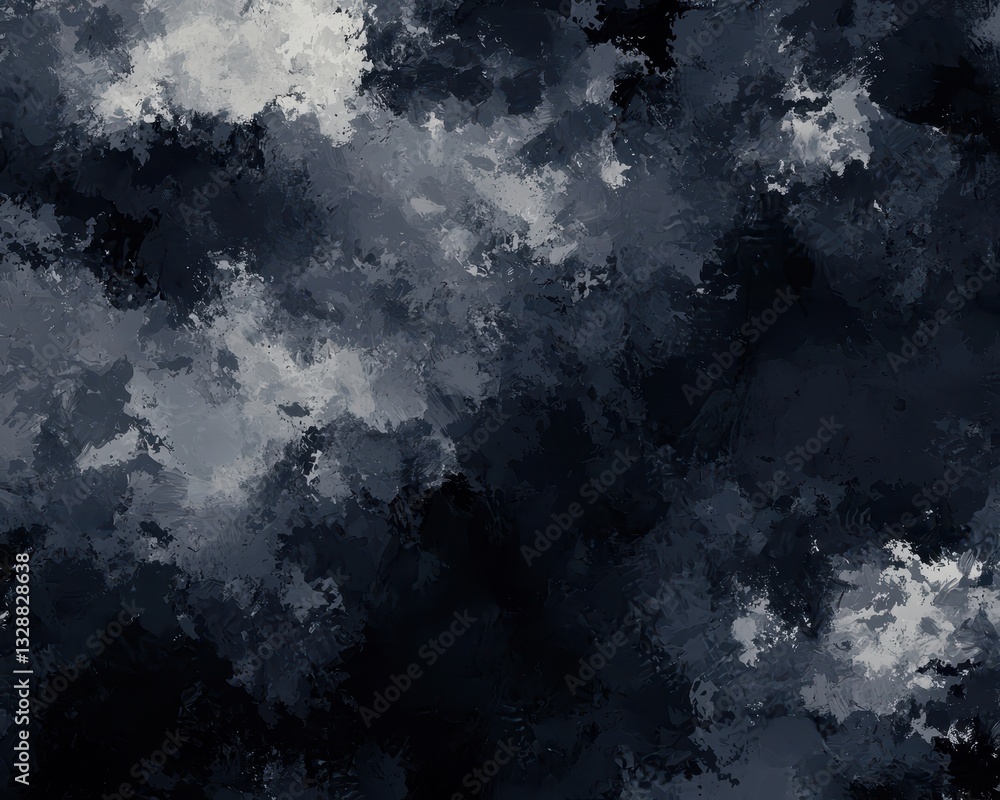 Poster dark and mysterious abstract cloudy texture for creative projects