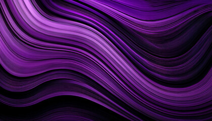 Abstract horizontal and vertical background with purple and black waves. Trendy illustration for your design.