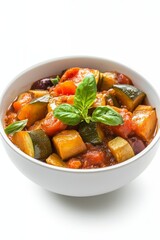 Mediterranean Vegetable Stew with Zucchini and Tomatoes