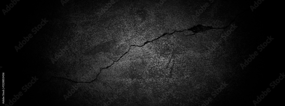 Poster old wall texture cement dark black gray background abstract grey color design are light with white g