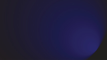 Midnight blue smooth gradient background for backdrop