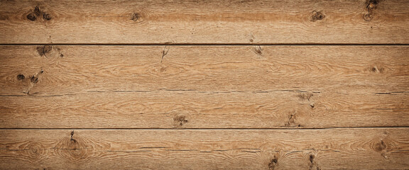 Naklejka premium rustic wooden surface with warm brown tones and distinct grain patterns for a vintage natural backdrop design